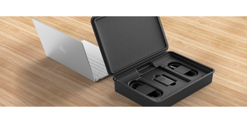 Embalaje del portátil Dell XPS 13 9340.