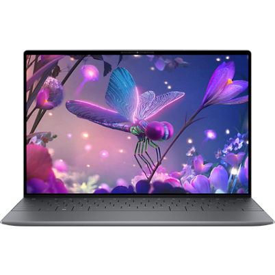 Notebook XPS em promoção Dell cinza grafite de frente