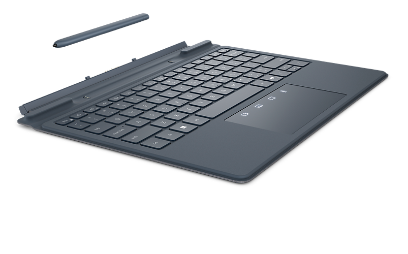  Latitude 7350 可拆卸笔记本协作键盘和主动式触控笔 - 美国英语