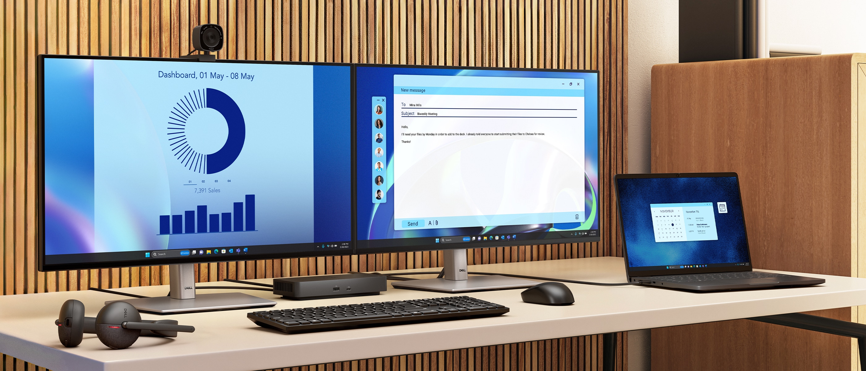 Dell Pro Dock dizüstü bilgisayara bağlanırken, ürün yazılımı dock üzerinden güncellenir.