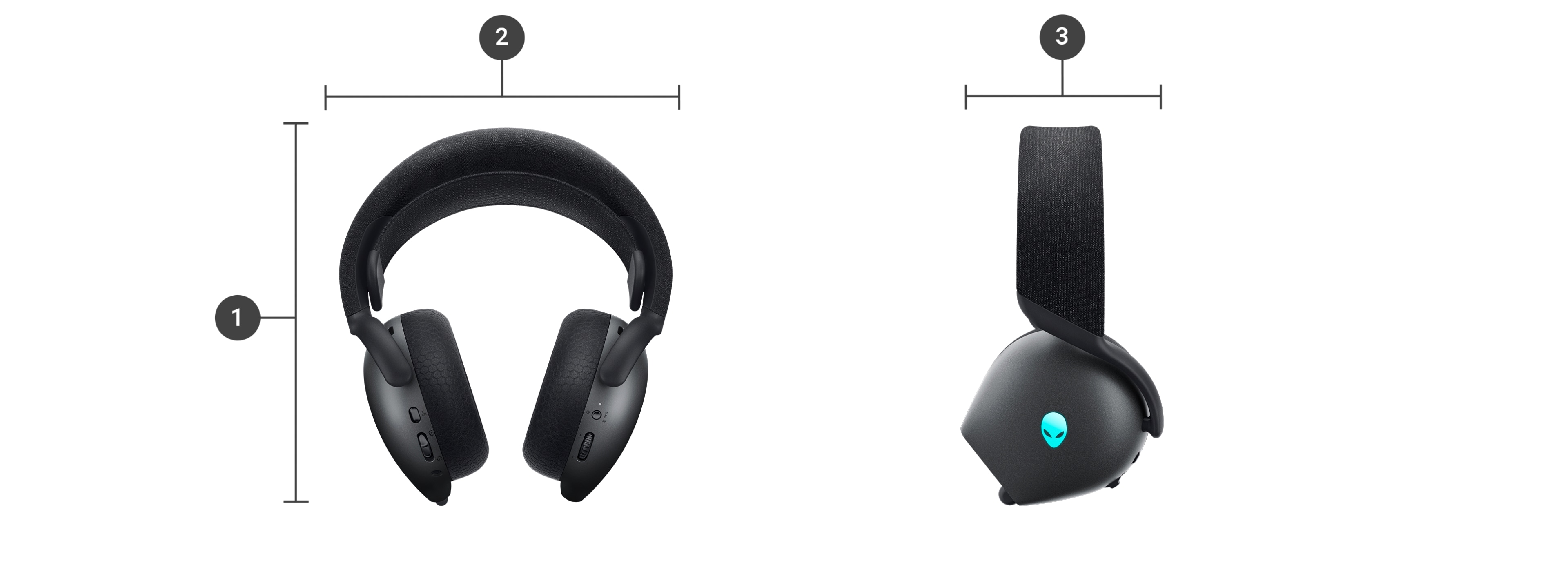 Alienware Tri Modeワイヤレス ゲーミング ヘッドセット | Dell 日本 Alienware Tri Modeワイヤレス ゲーミング ヘッドセット | Dell 日本