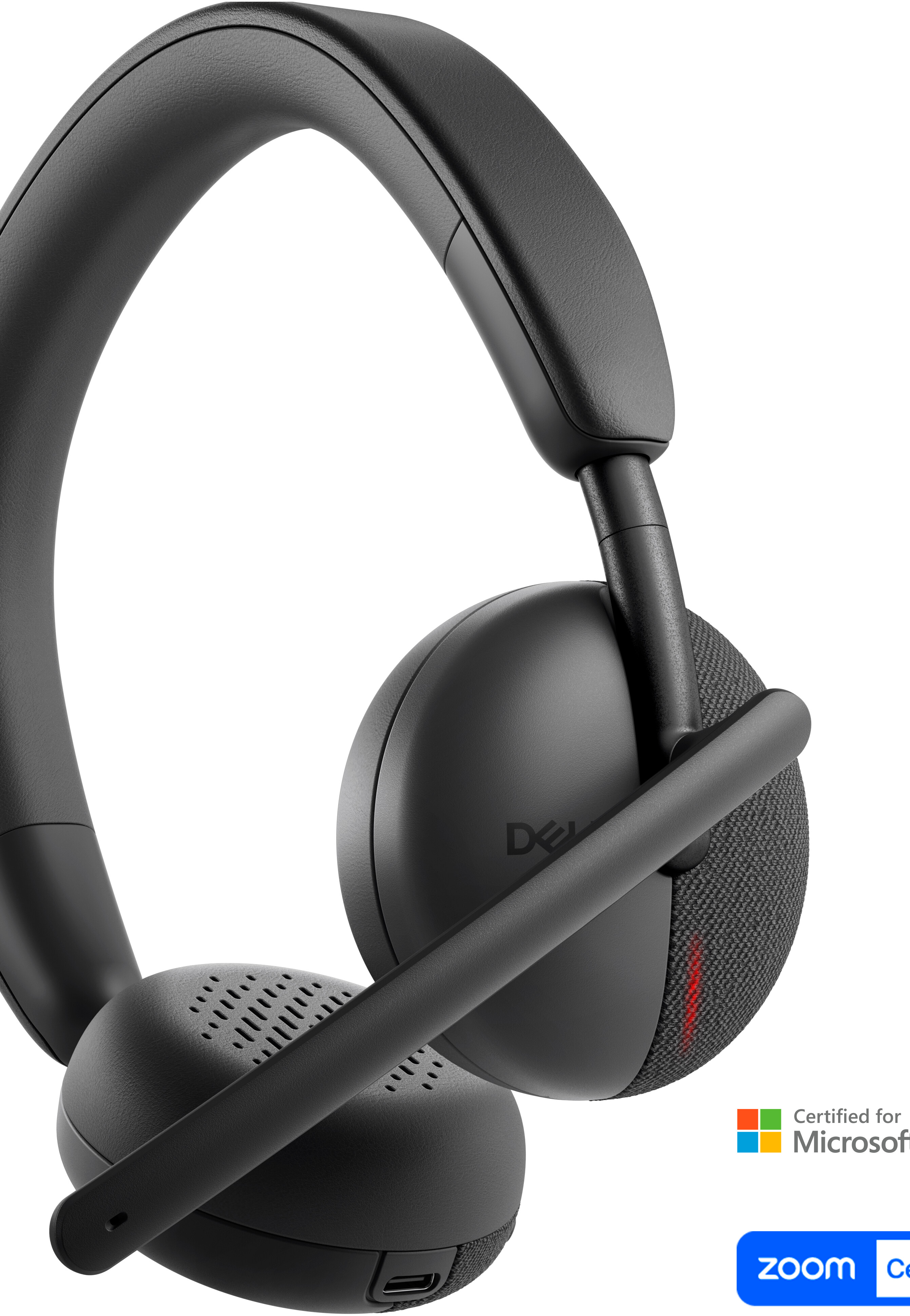 Microsoft Modern Wireless Headset - Wireless Headset,Comfortable On-Ear  Stereo Headphones with Noise-Cancelling Microphone, USB-A dongle, On-Ear  Controls, PC/Mac - Certified for Microsoft Teams 