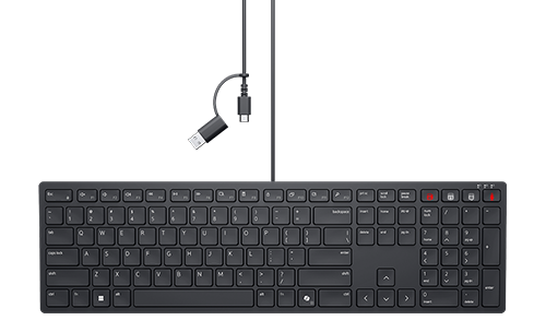 Dell Proサイレント有線コラボレーション キーボード - KB525C