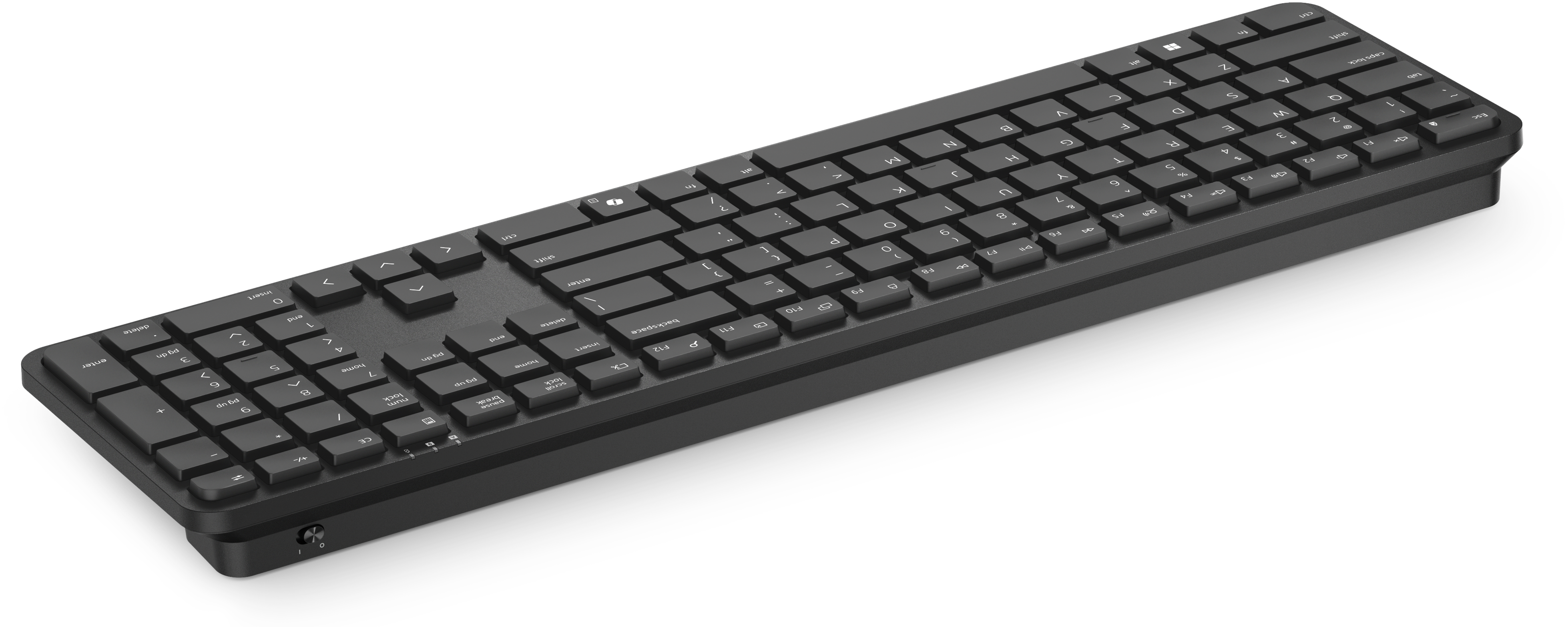 View right-facing Dell Pro 5 Keyboard KB526 