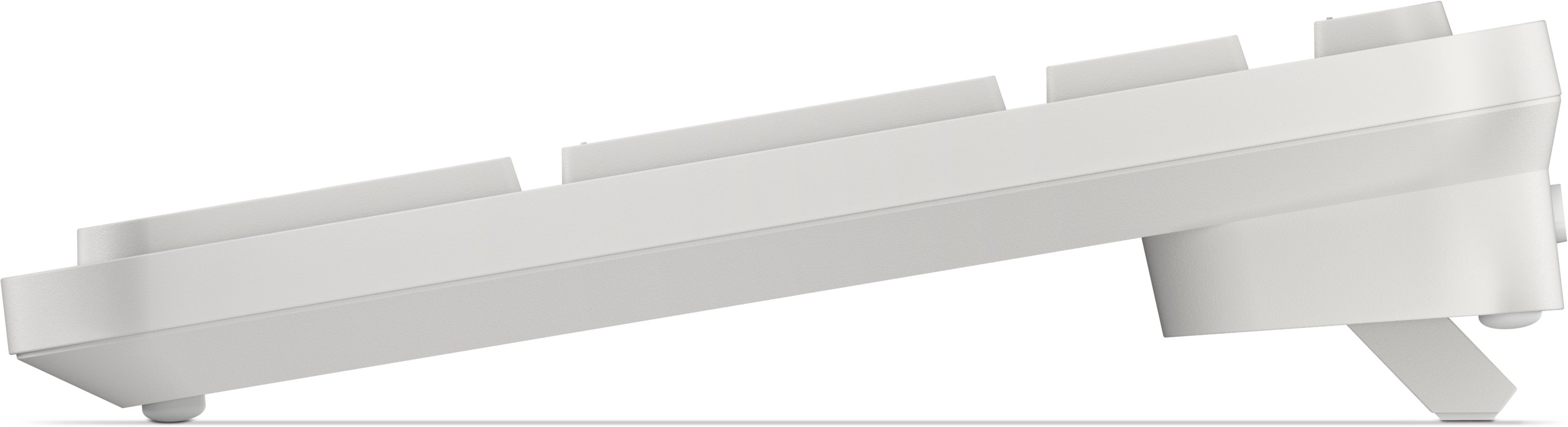 View left-profile Dell Pro 5 Keyboard and Mouse - KM526​