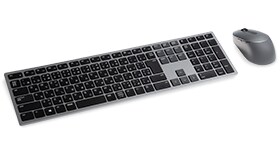 Imagen de teclado y mouse inalámbricos para múltiples dispositivos Dell KM7321W.
