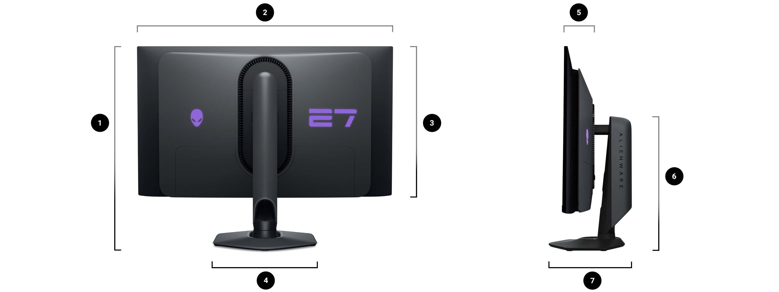 Alienware 27-inch 360Hz QD-OLED Gaming Monitor - AW2725DF