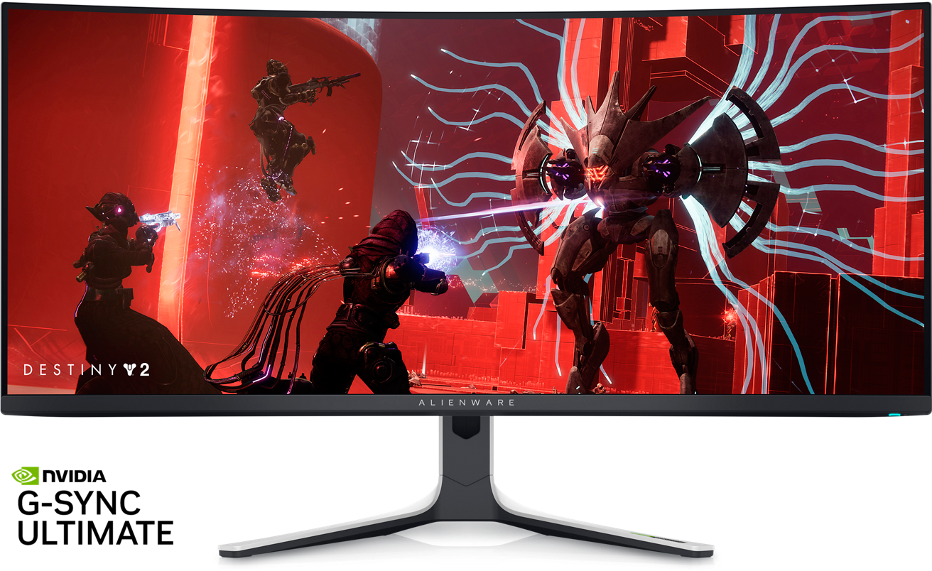 Alienware 外星人34 曲面QD-OLED 游戏显示器- AW3423DW | Dell 中国大陆