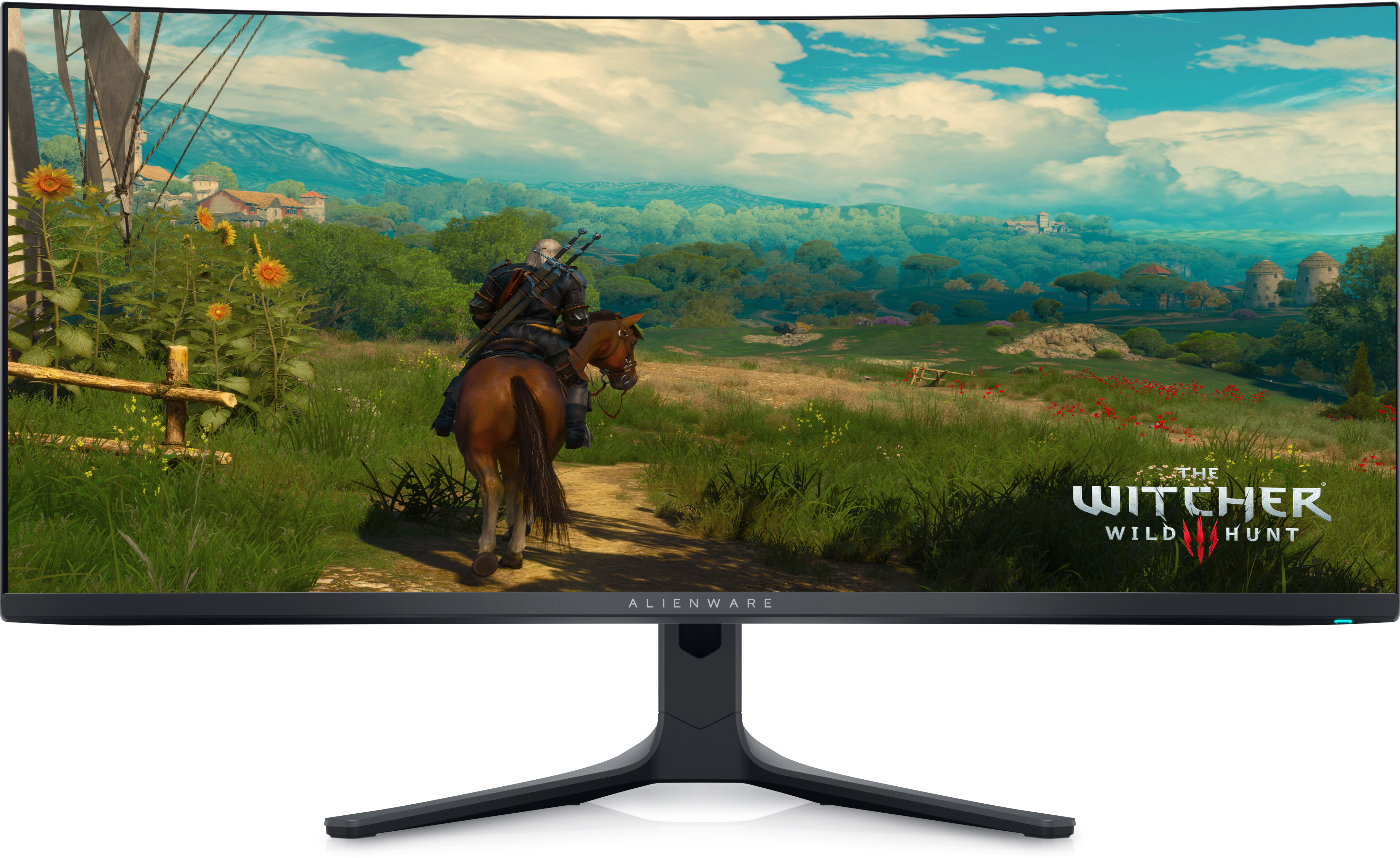 Alienware 34 Curved QD OLED  AW3423DWF元箱に伝票を付けて発送します