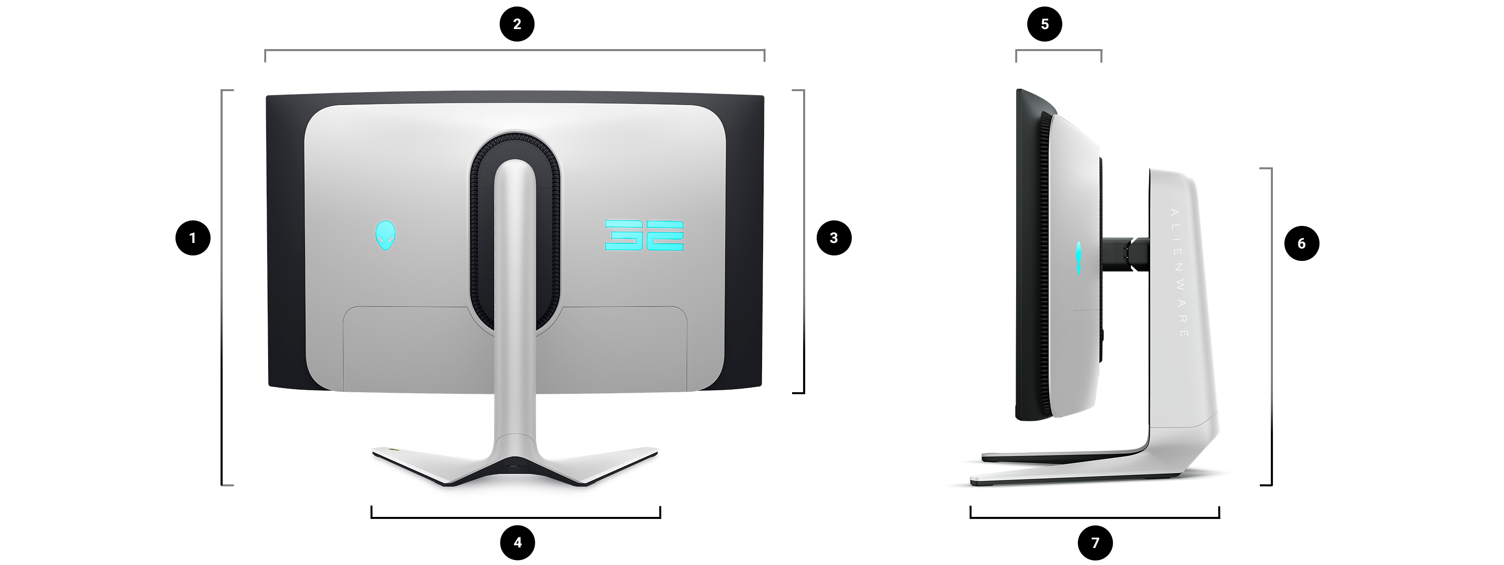 Alienware 32 4K QD-OLED Gaming Monitor - AW3225QF | Dell USA Alienware 32 4K QD-OLED Gaming Monitor - AW3225QF | Dell USA