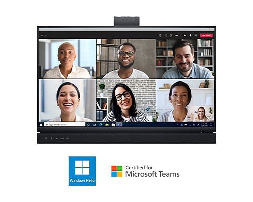 Dell 24-skærm til videokonferencer uden stativ – C2422HE 1