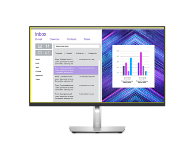 Multitarefas avançadas com o Dell Display Manager