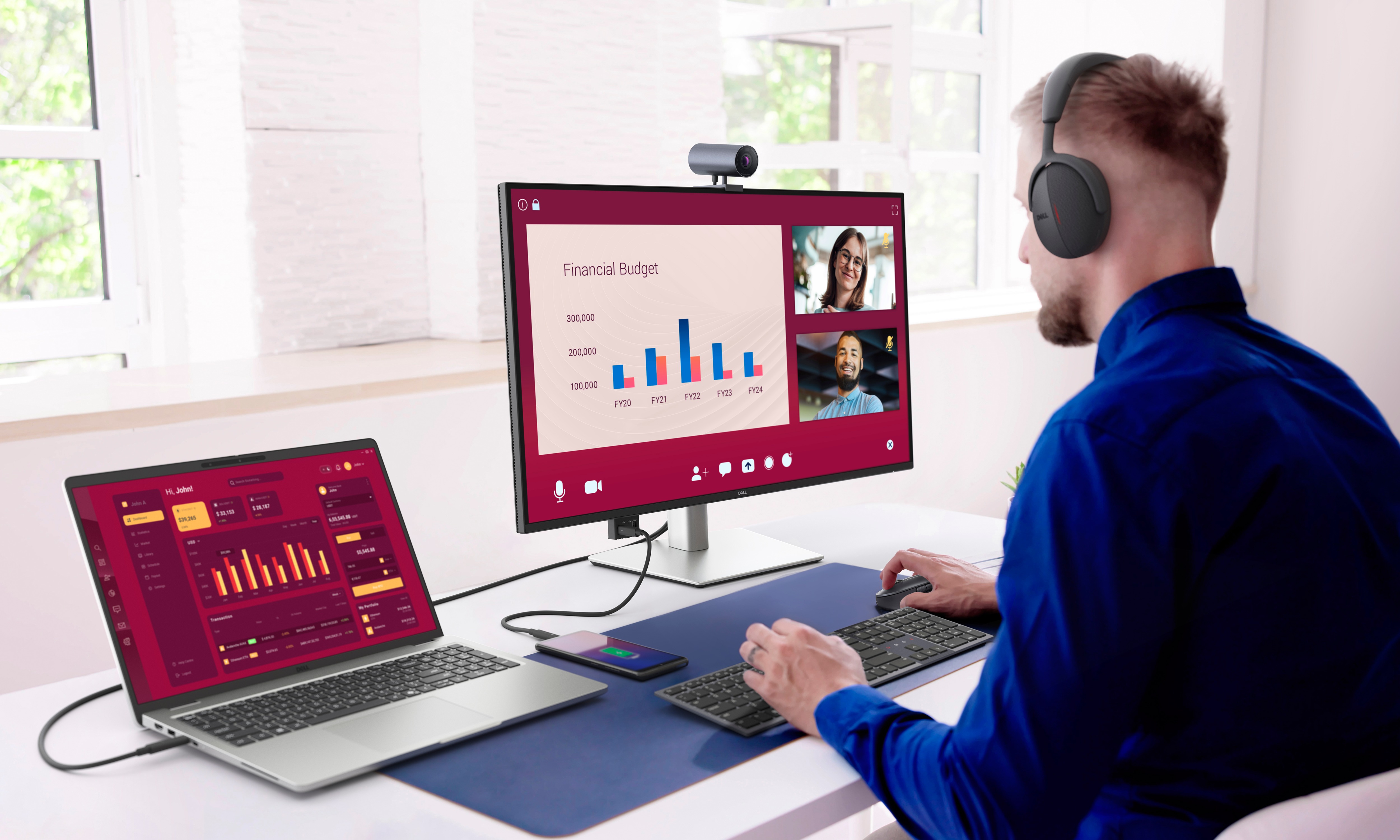 Dell Pro 32 inch Plus 4K USB-C Hub Computer Monitor | Dell USA