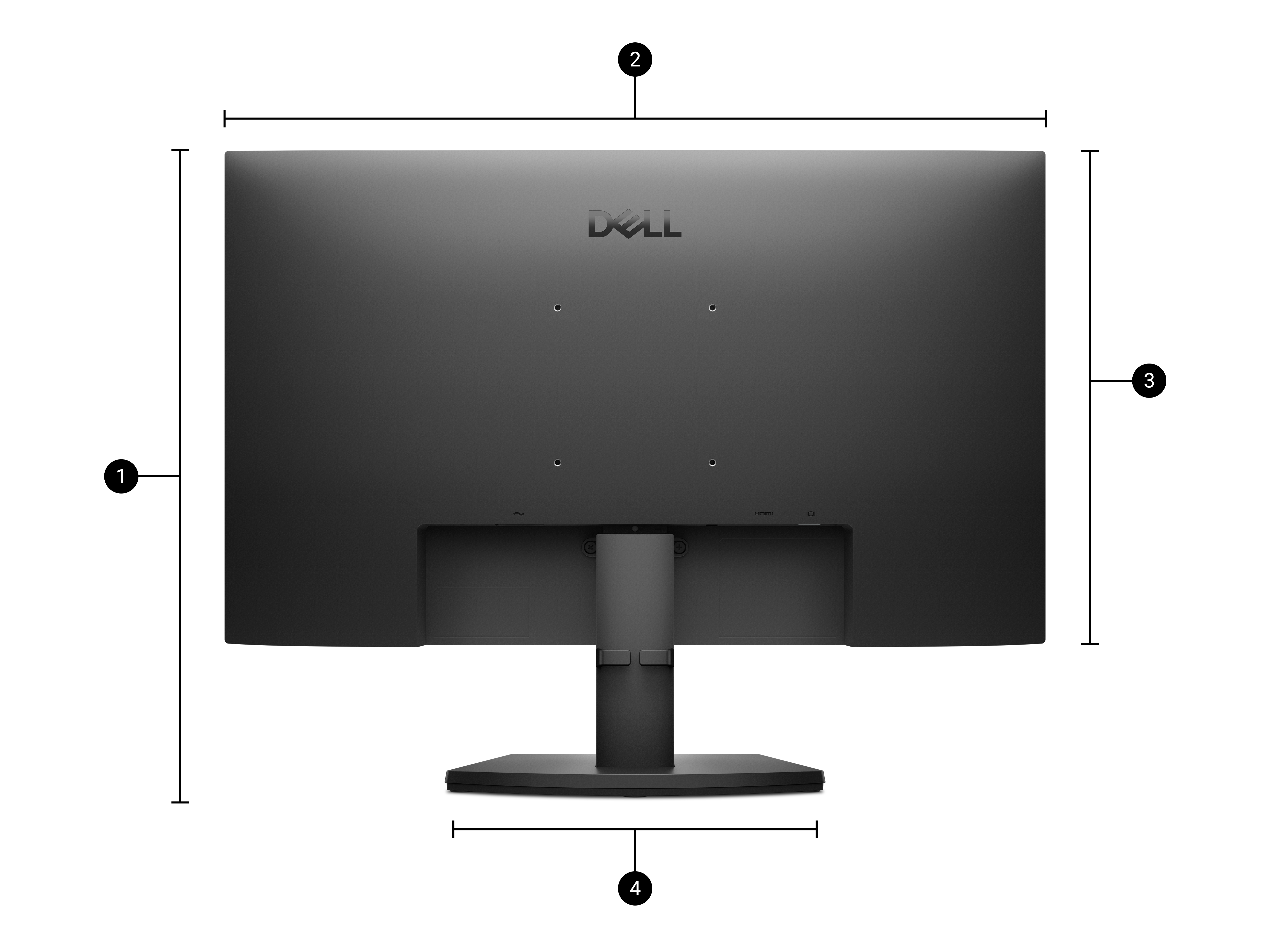 Dell 24インチ モニター - SE2425HM | Dell 日本