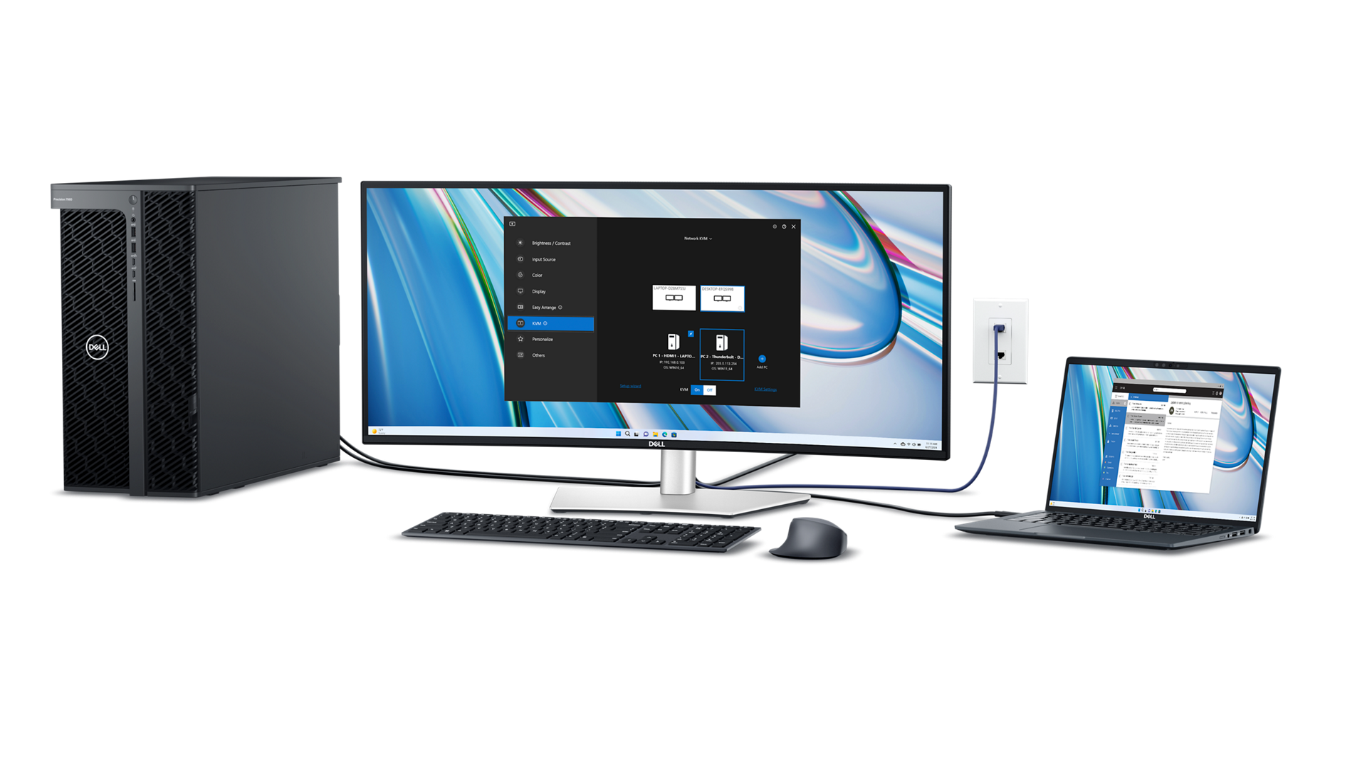Dell UltraSharp 34 Curved Thunderbolt™ Hub Monitor - U3425WE Dell UltraSharp 34 Curved Thunderbolt™ Hub Monitor - U3425WE