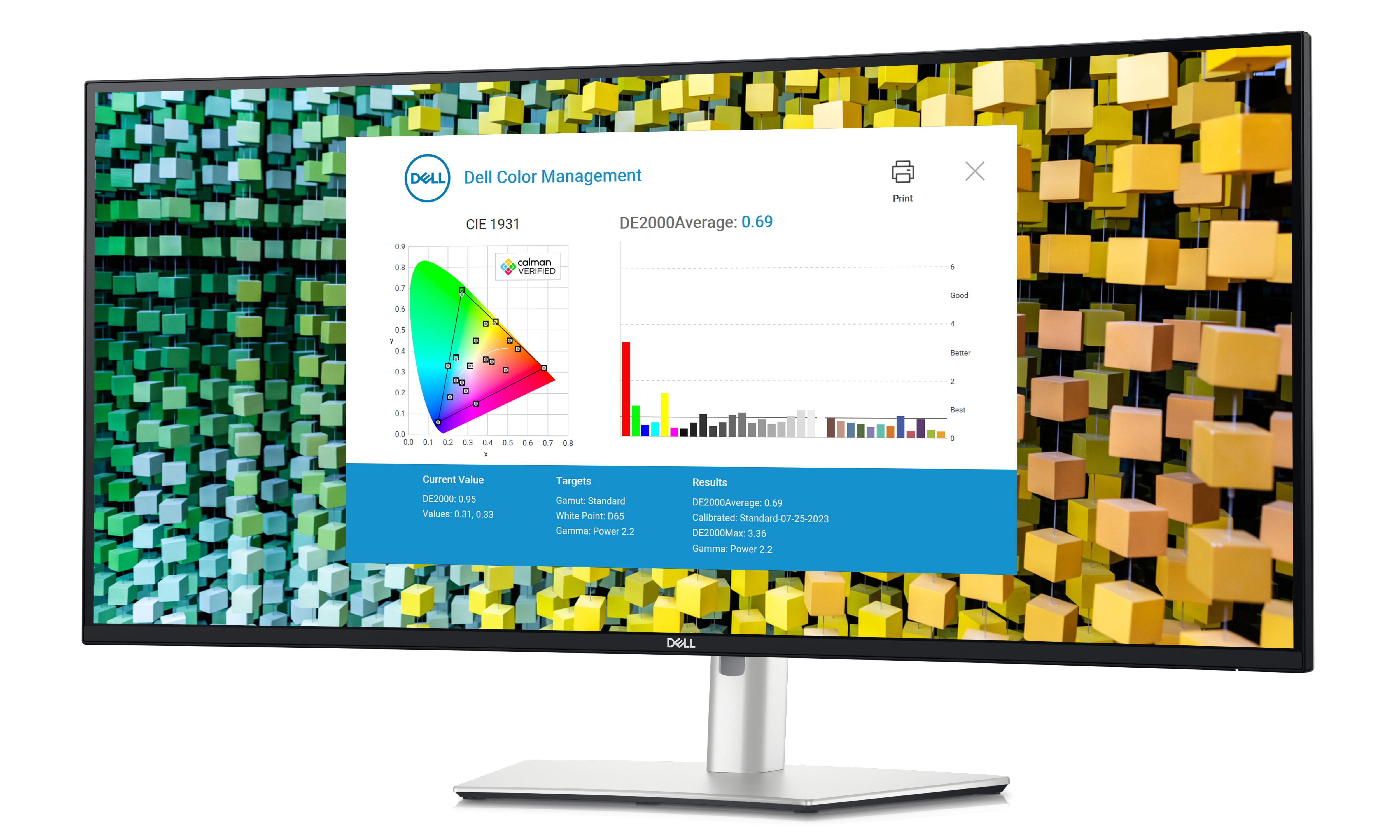 Dell U4025QW UltraSharp Monitor.