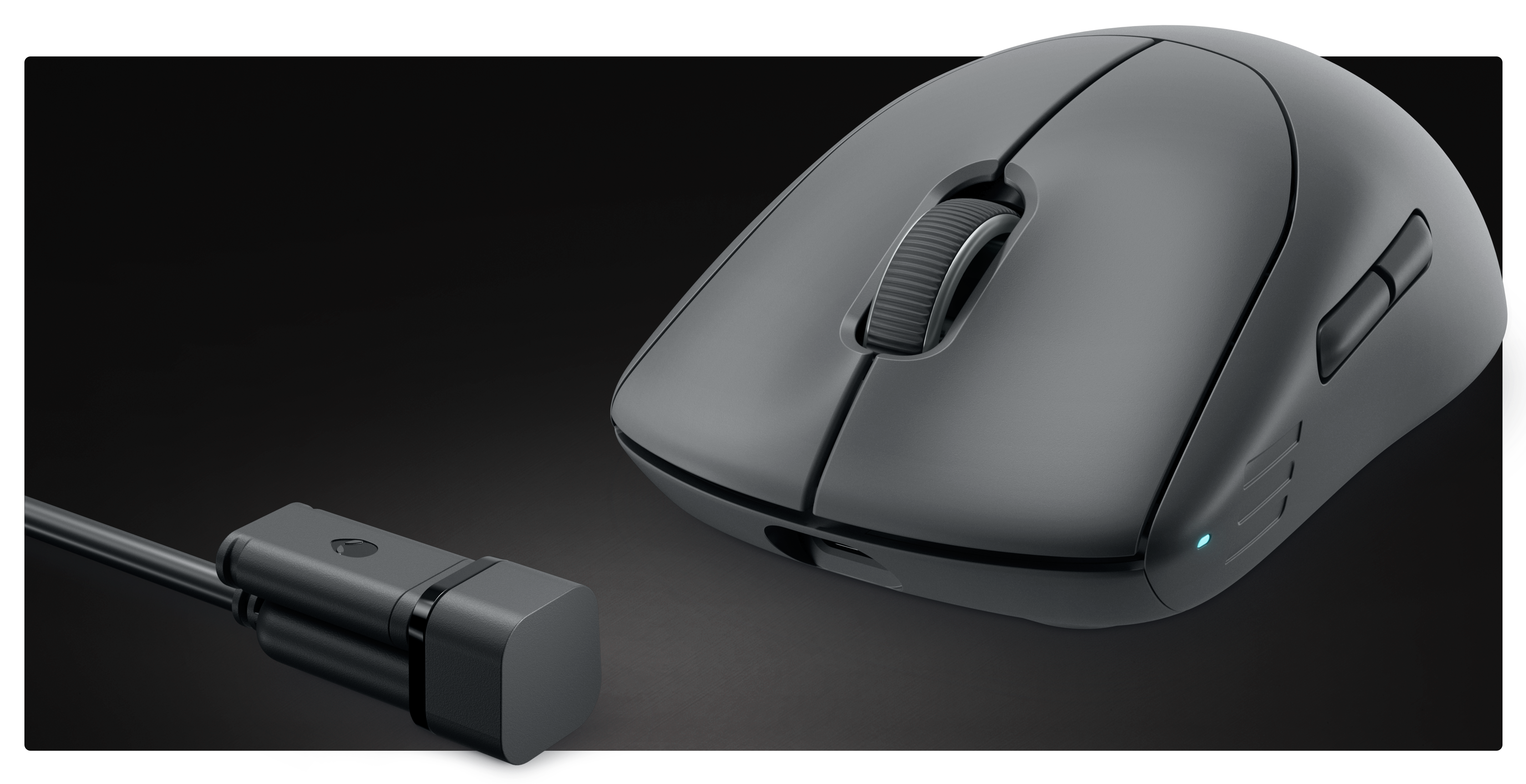 Alienwareゲーミング マウス - ワイヤレスで4KHz、有線で8KHz Alienwareゲーミング マウス - ワイヤレスで4KHz、有線で8KHz