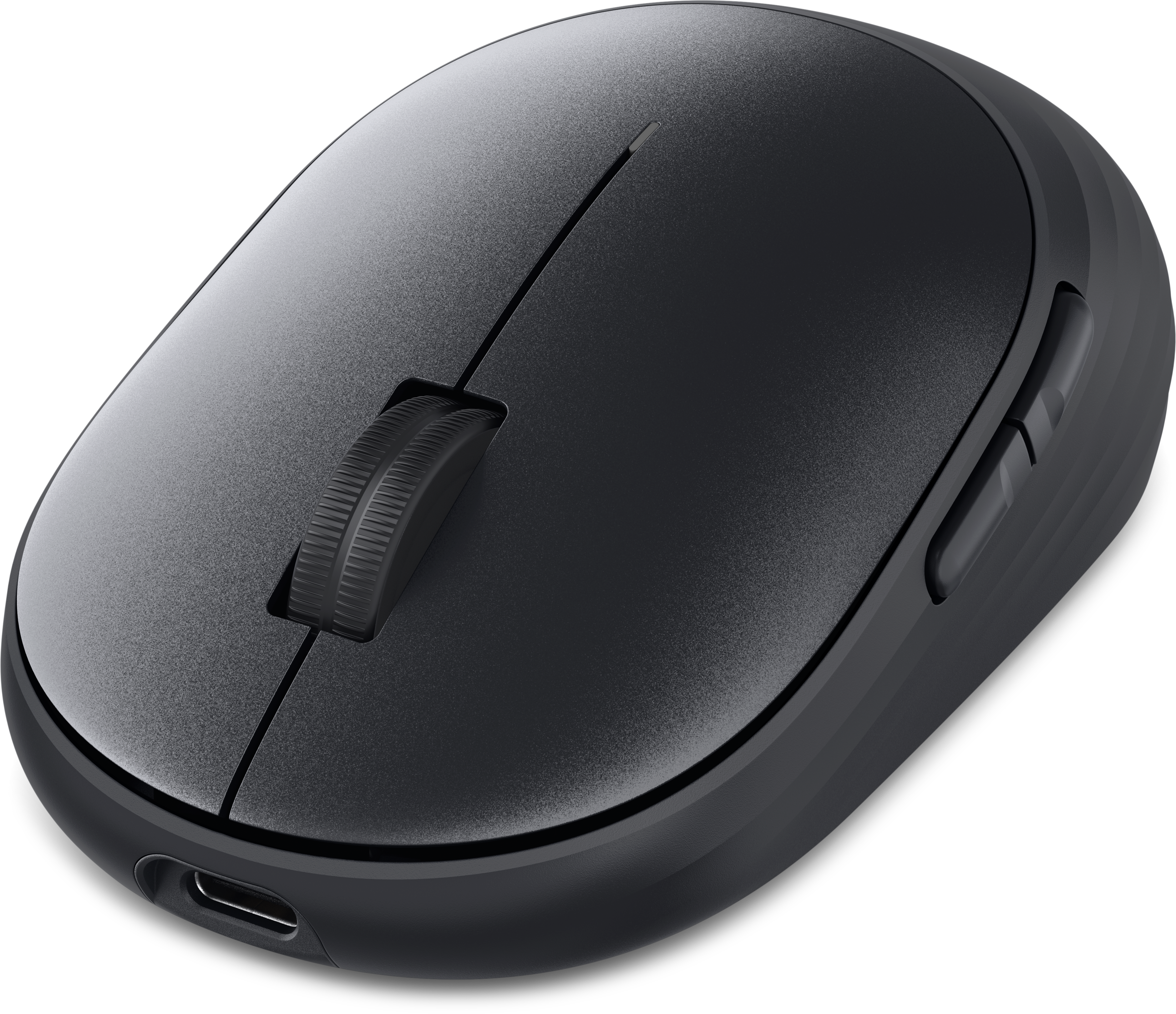 View left-facing Dell MS746 Wireless Mouse