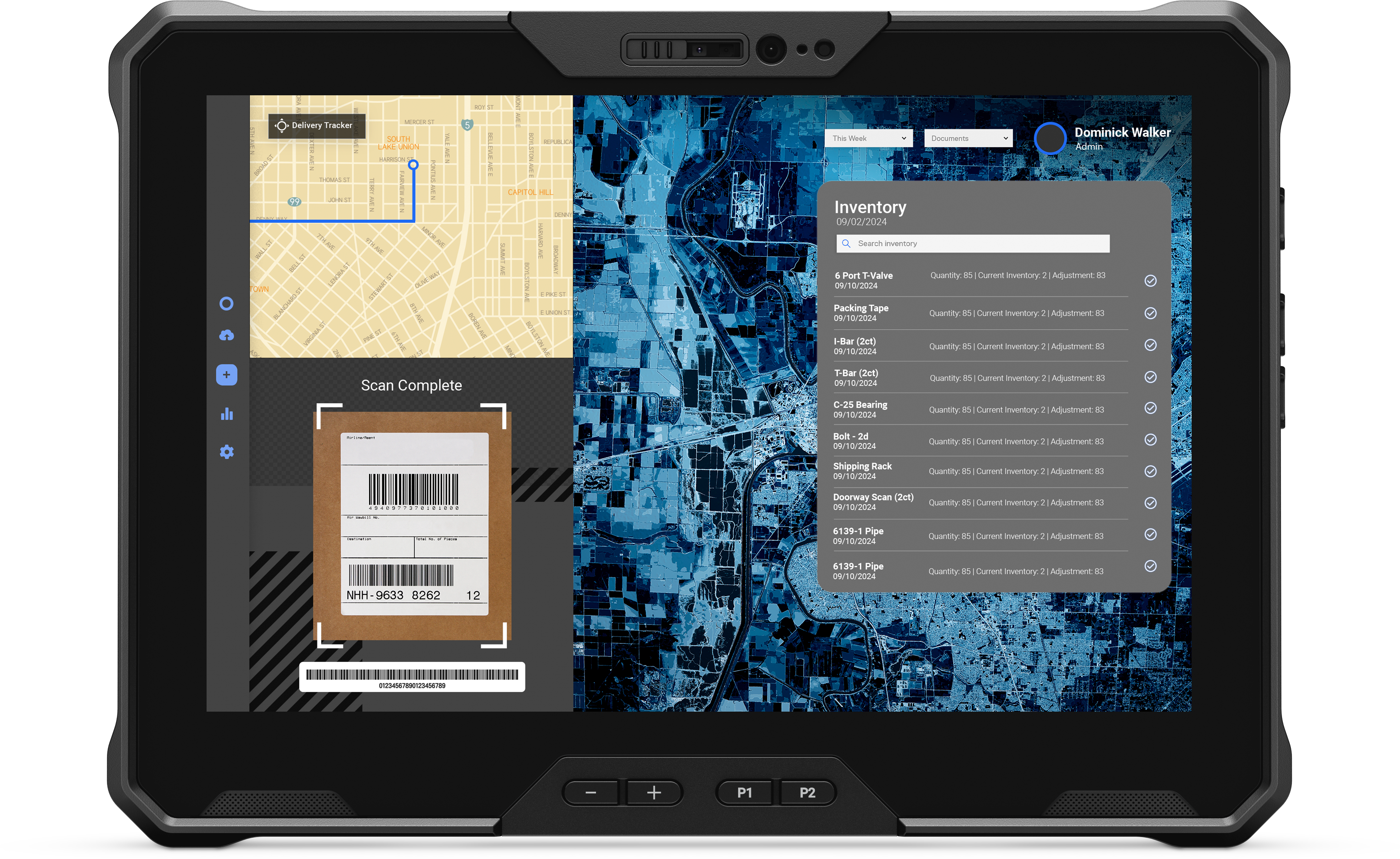 Dell Latitude 7030 Rugged Extreme Tablet.  