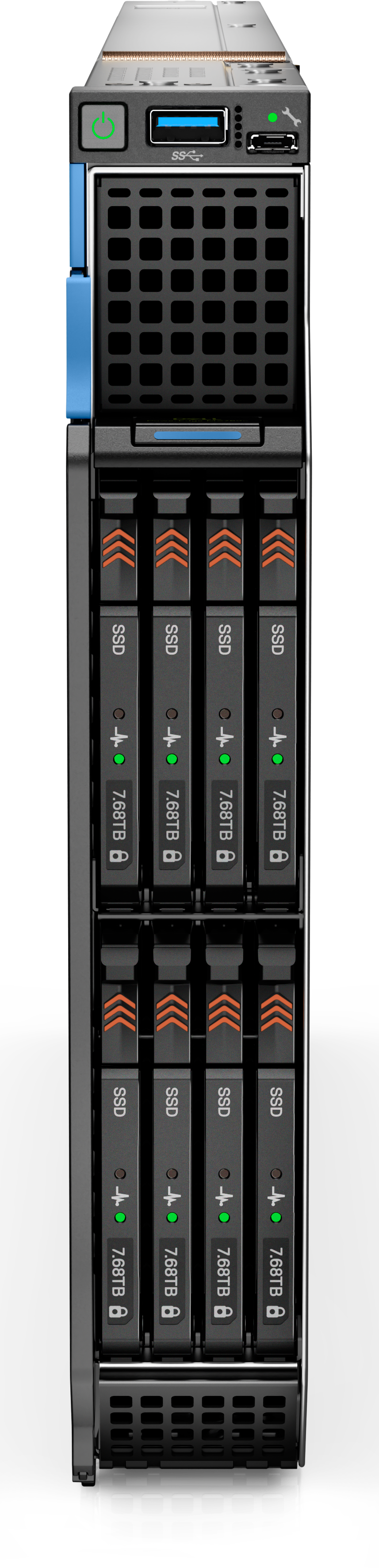 View forward-facing MX760c