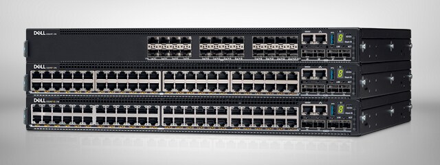 DELL 高性能レイヤー3スイッチ N2024 光ファイバー接続対応可能
