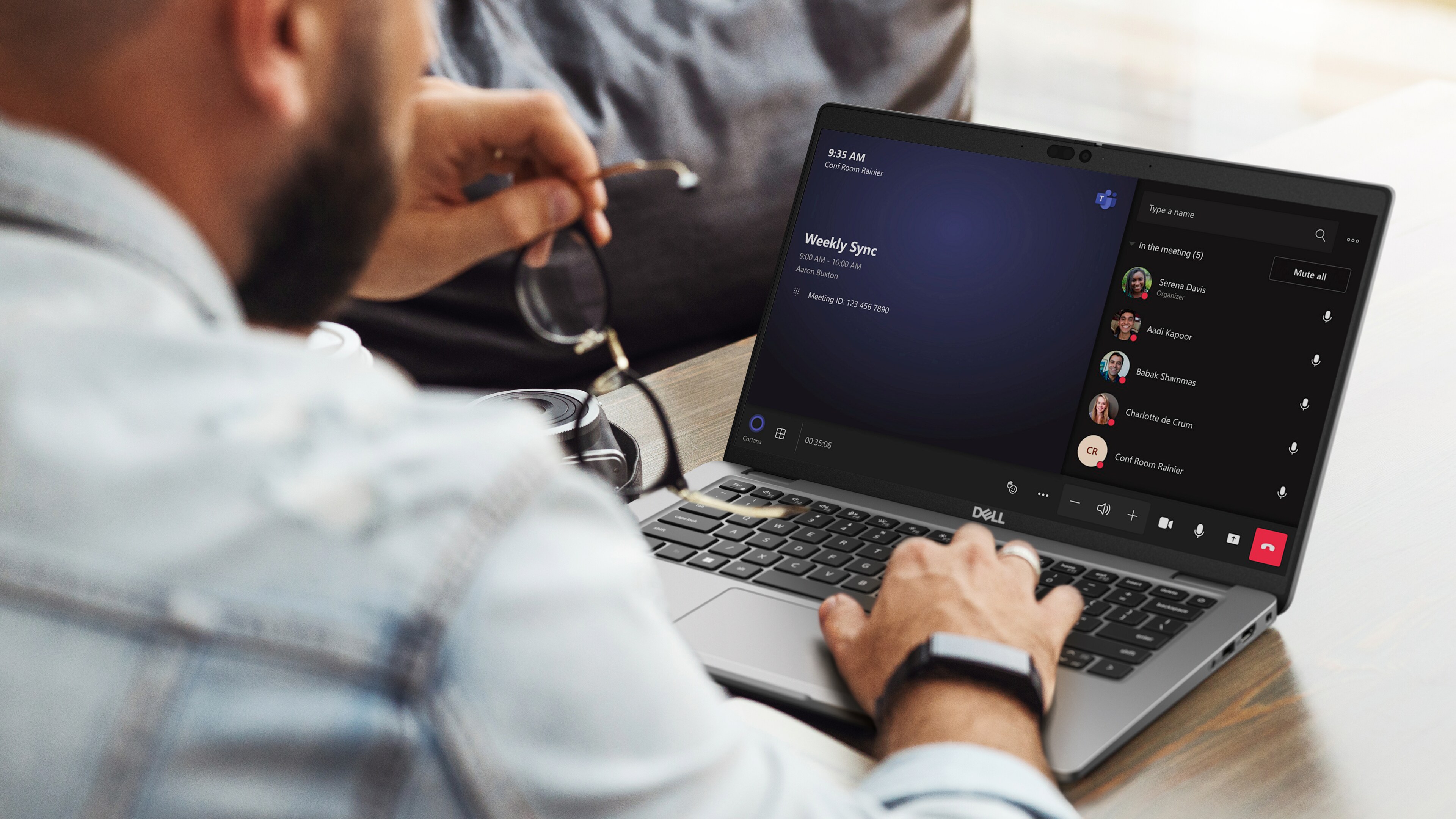 使用 Dell 筆記型電腦的人員