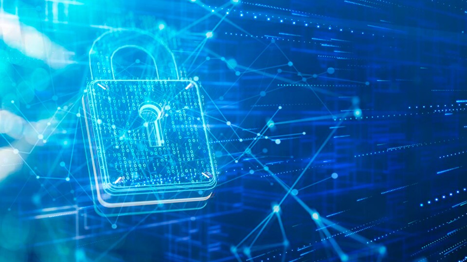 HTTPS-based imaging image of a security lock