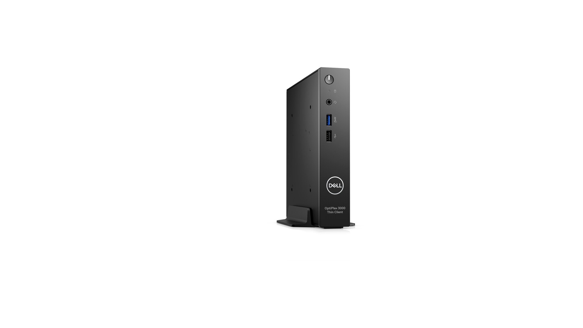 Right facing Dell OptiPlex 3000 Thin Client