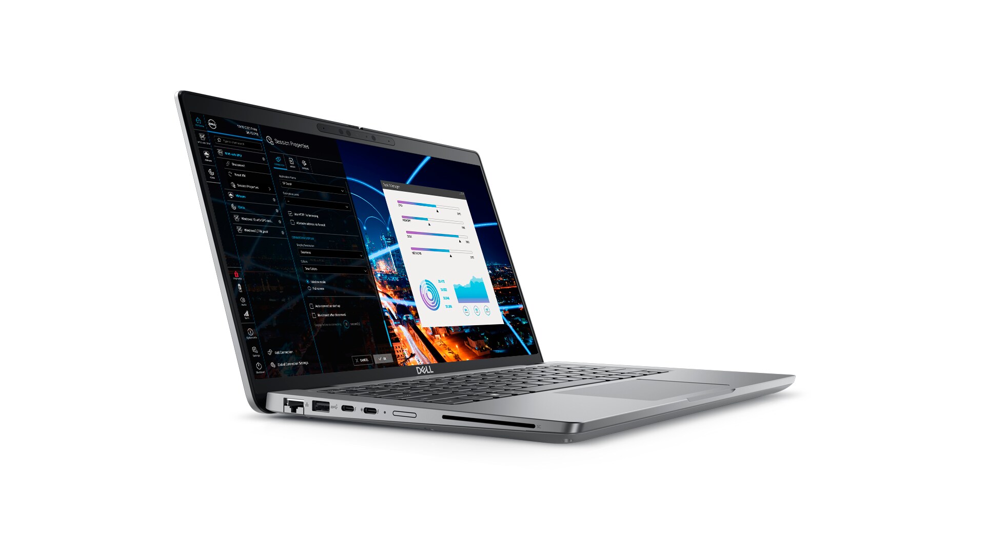 Right facing Dell laptop