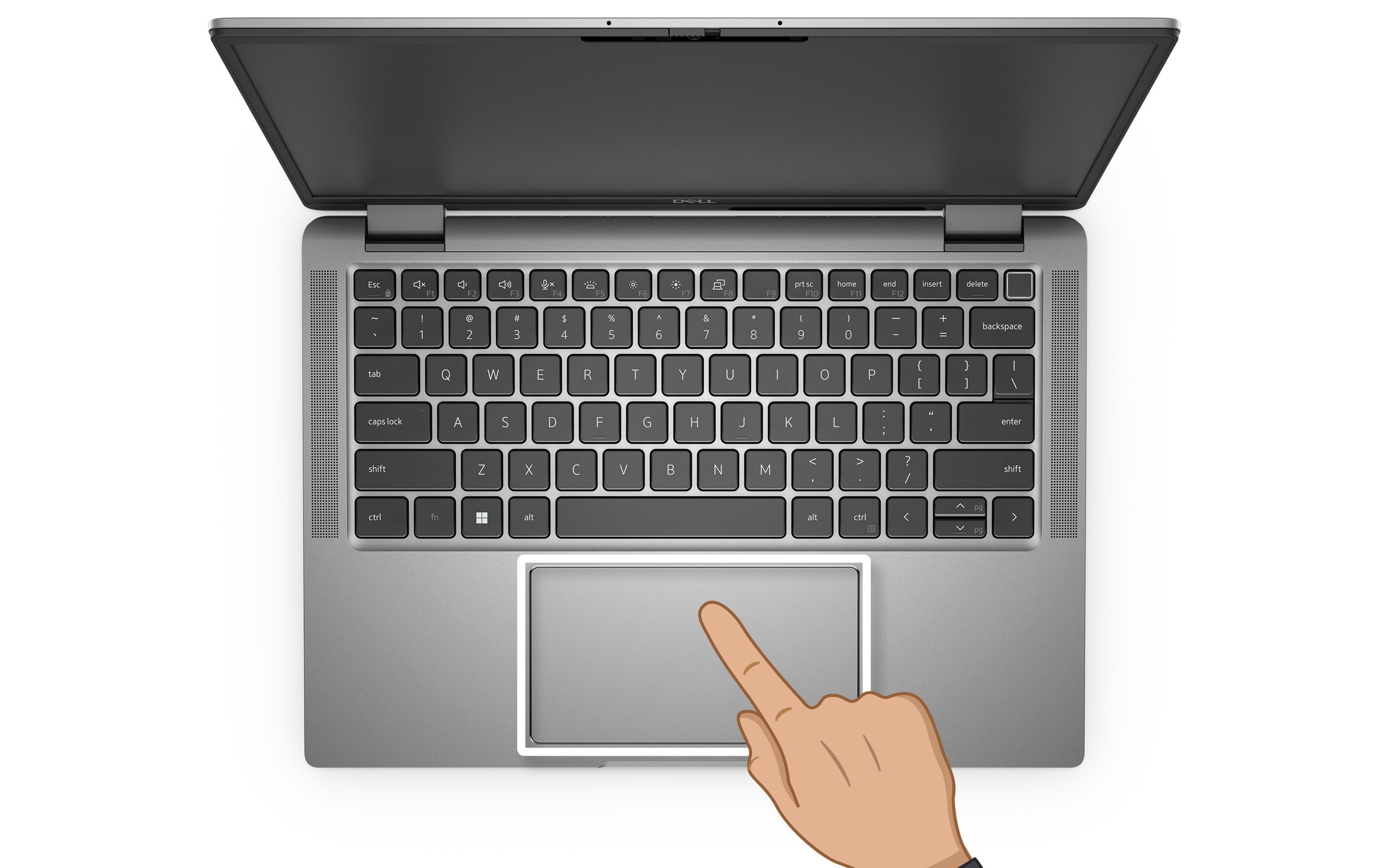 Touchpad of a laptop