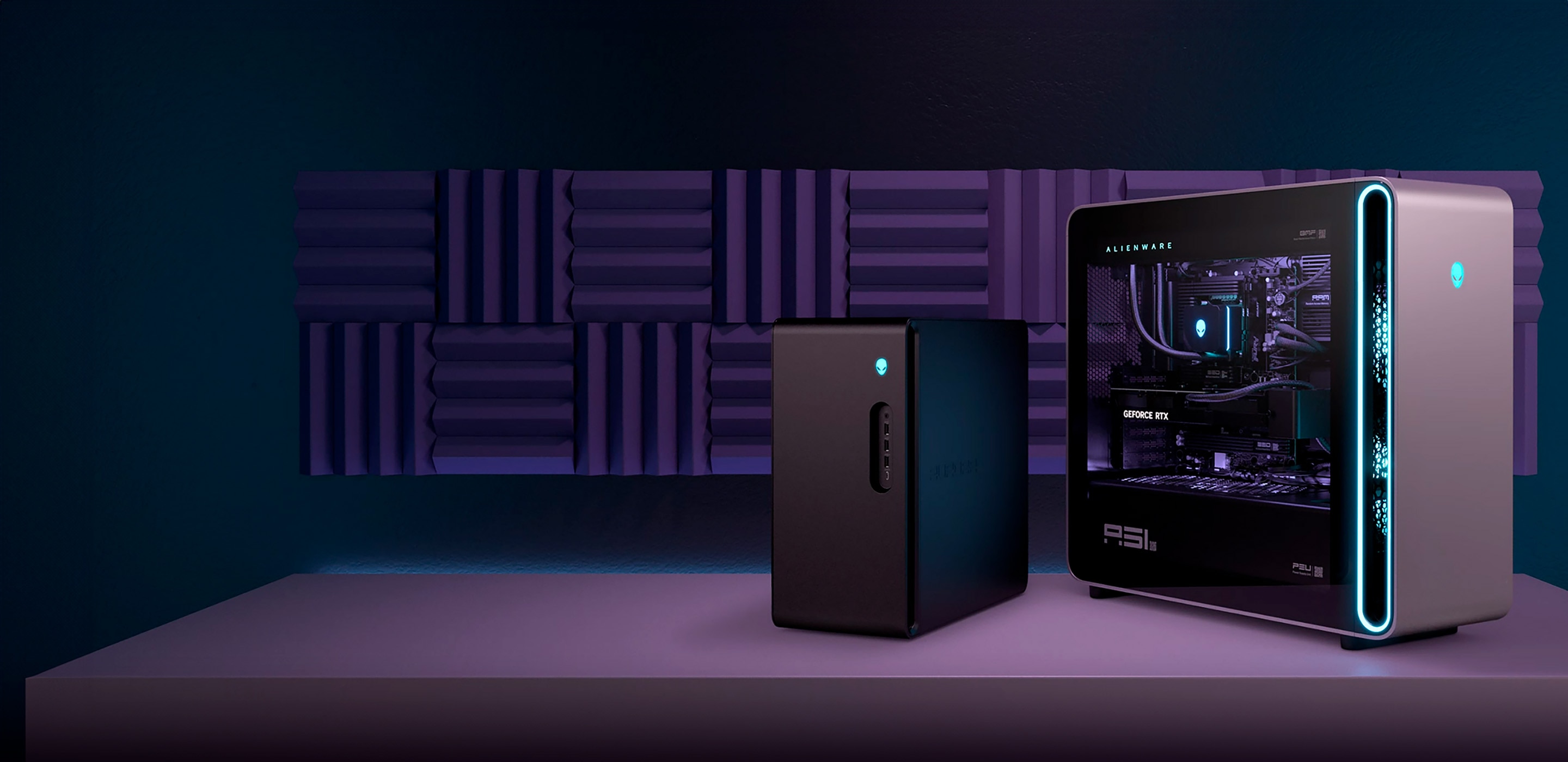 Stationära Alienware-speldatorer