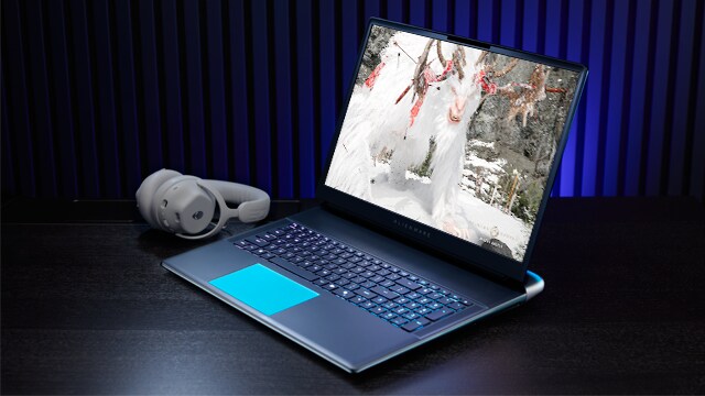 Alienware Laptop Learn Page Full Imagery