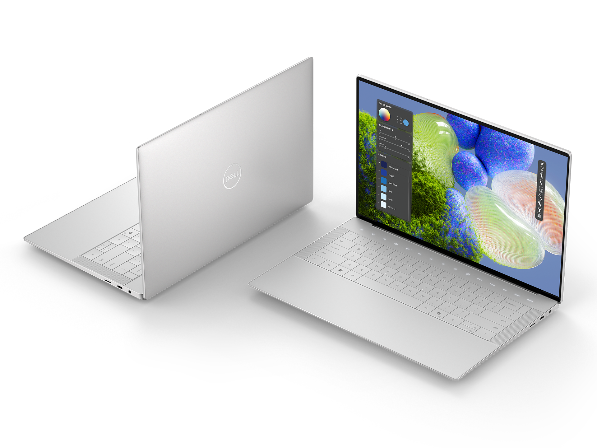 XPS Laptop - Sideview