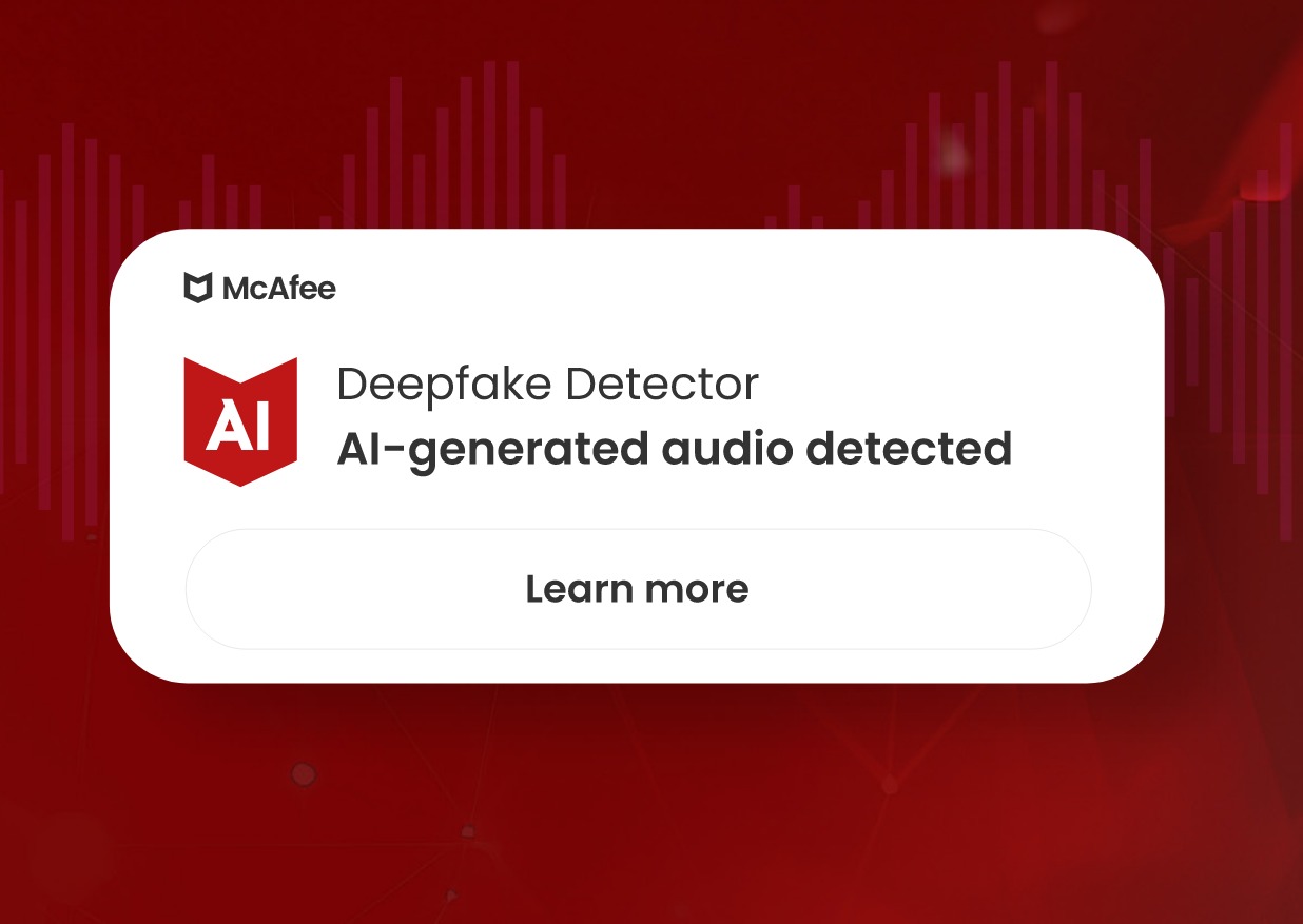 Real-time deepfake audio alerts