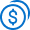 Icon of two outlined human shapes