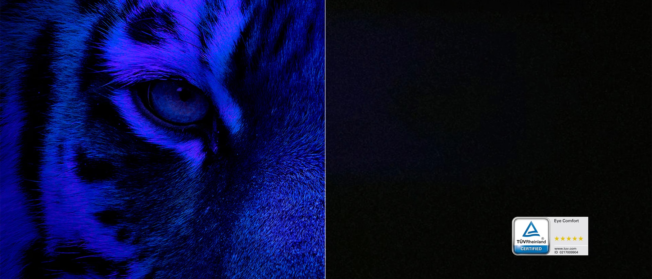 Low blue light reduction
