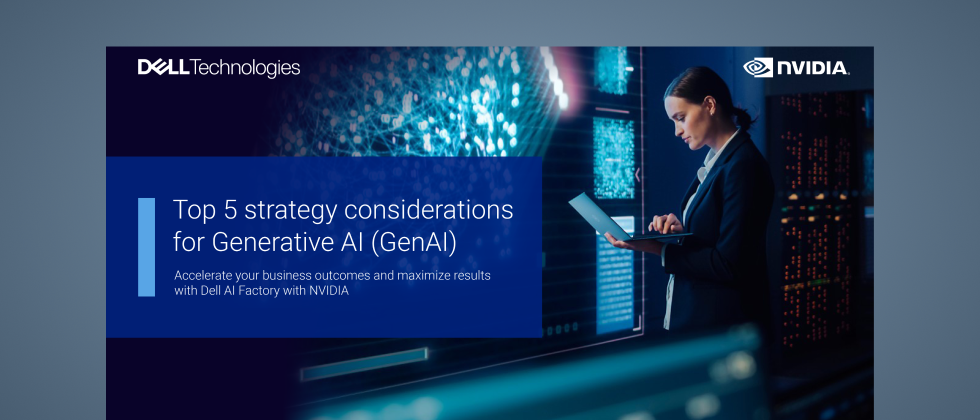 Top 5 Strategy Considerations for GenAI