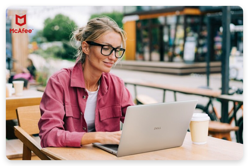 Dell Featured Brands Mcafee Tile - Back