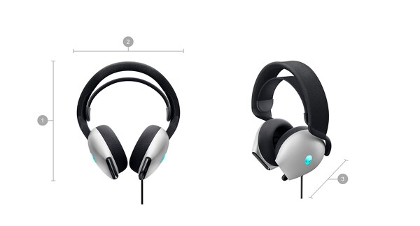 ALIENWARE WIRED GAMING HEADSET - AW520H ALIENWARE WIRED GAMING HEADSET - AW520H