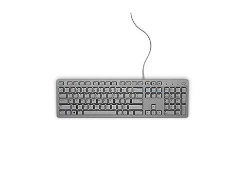 Dell Multimedia Keyboard - KB216 - UK (QWERTY) - Grey (-PL) 1