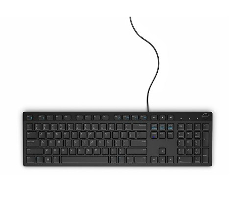Dell multimediatoetsenbord-KB216 - Frans (AZERTY) - zwart 1