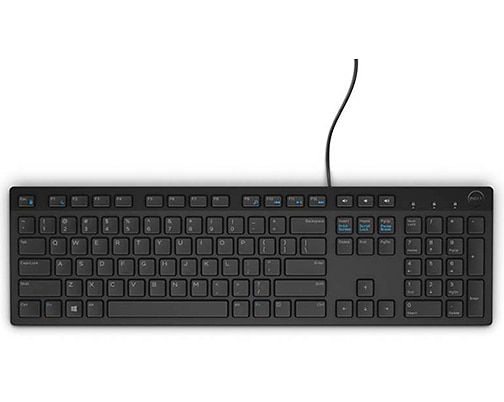 Dell Multimedia Keyboard-KB216 - US International (QWERTY) - Black 1