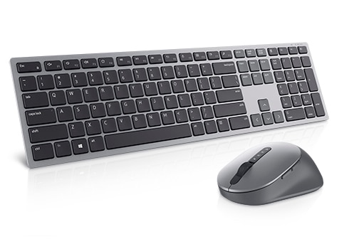 Dell Premier Multi Device Wireless Keyboard and Mouse KM7321W UK QWERTY