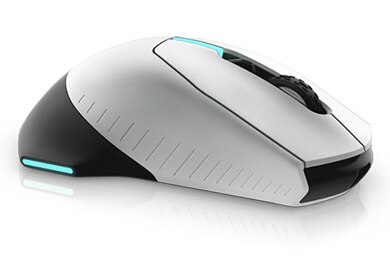 Nieuwe Alienware Wired Wireless gamingmuis AW610M Dell Nederland