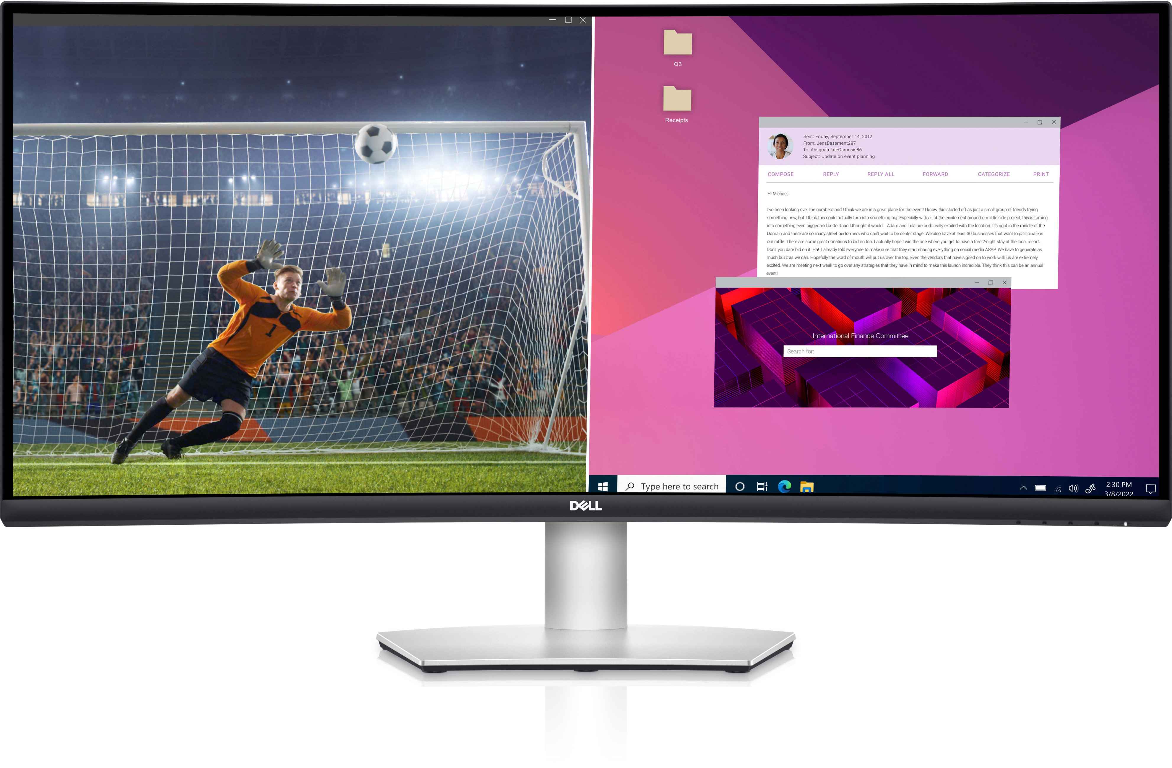 Top 150+ imagen dell 34 curved usb-c monitor -p3421w