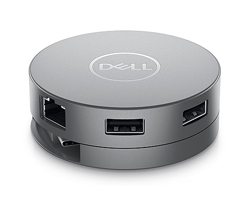 Dell 7-i-1 USB-C-adapter med flere porter – DA310