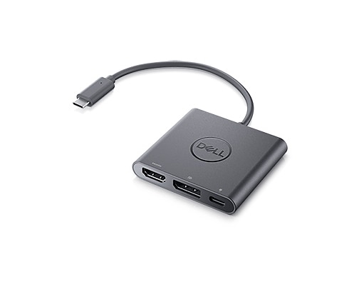 Adapter Dell z USB-C do HDMI/DP z funkcją przenoszenia zasilania