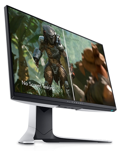 Dell ALIENWAREシリーズ AW2521HFL 24.5インチ ゲーミングモニター (ルナライトカラー)
