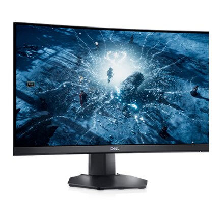 Dell S2422HG 23.6インチ 曲面 ゲーミングモニター  (3年間無輝点交換保証/FPS向き/フルHD/VA非光沢・1500R曲面/DP・HDMIx2/高さ・傾き調整/1ms/165Hz/AMD  FreeSync Premium)