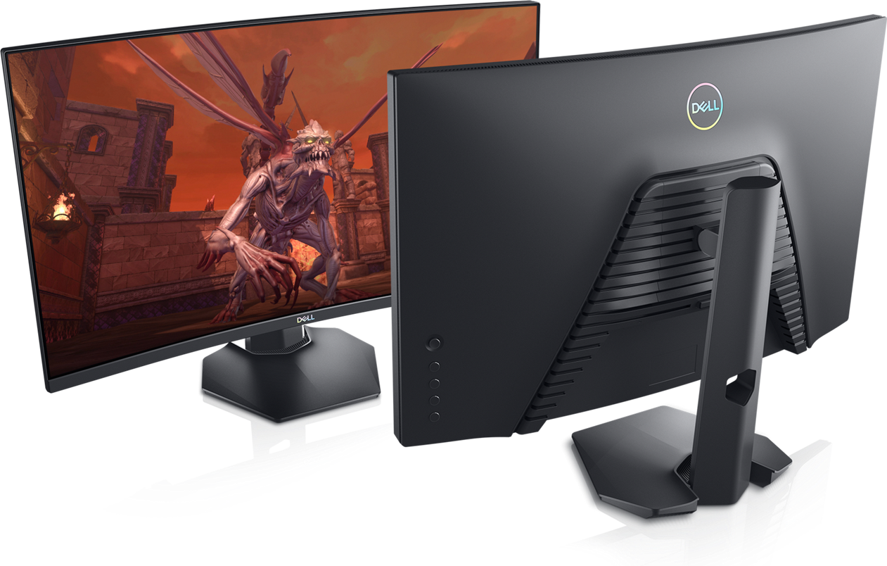 Monitor curvo para juegos Dell de 68,58 cm (27) (S2721HGFA)